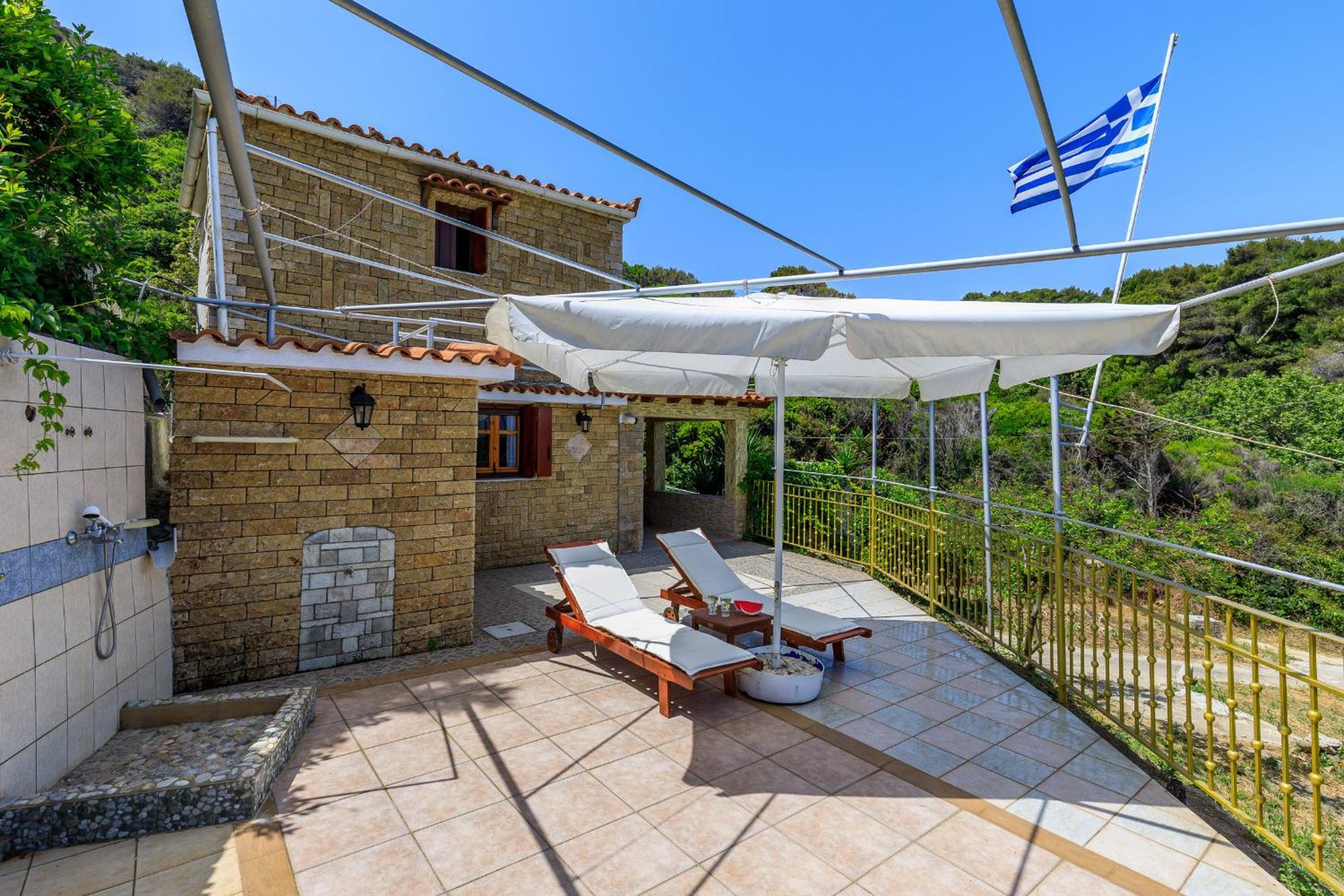Nerissa Cottage - Skopelos Glossa Atheato Εξωτερικό φωτογραφία